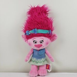 Dreamworks Trolls Plush Toy Pink and Blue
